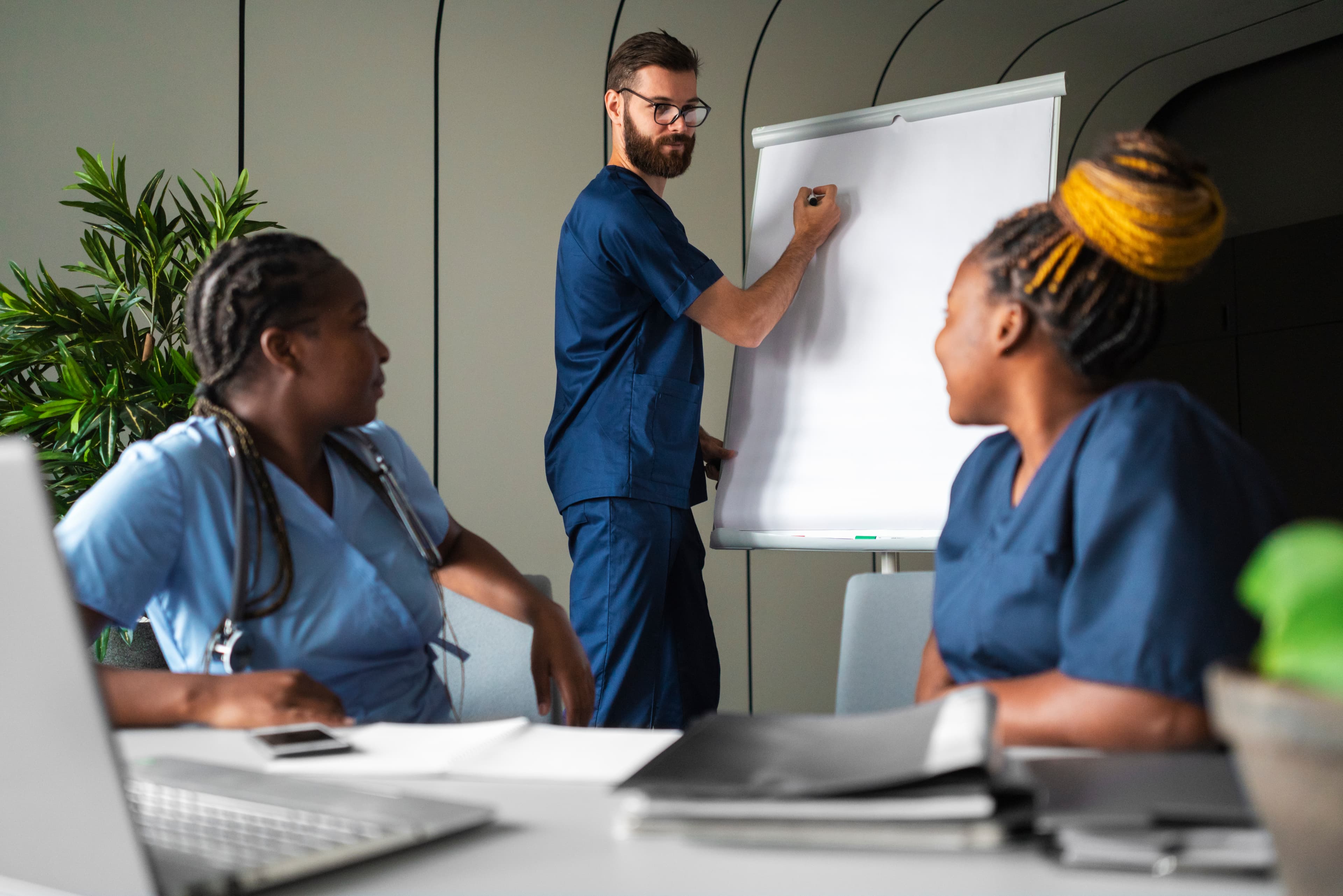 Healthcare training classroom